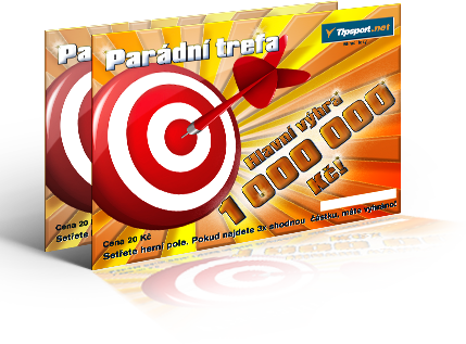 Stírací losy Tipsport a.s. - Parádní trefa