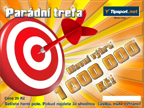Stírací losy Tipsport a.s. - Parádní trefa